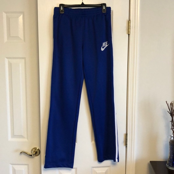 Mens Blue with White Stripe Pants (Size Small) - Picture 1 of 4